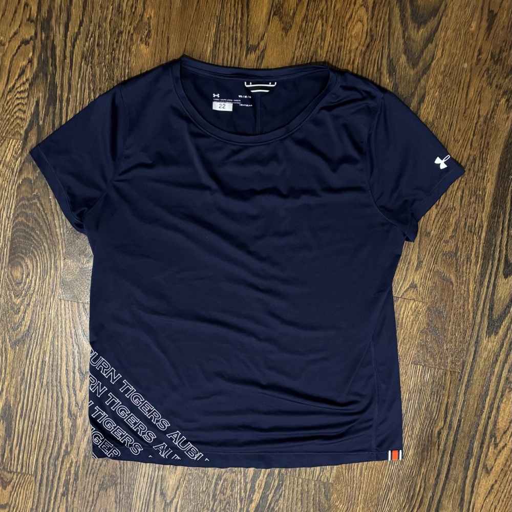 Under Armour HeatGear Women's Locker Shirt Auburn size M
